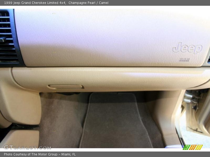 Champagne Pearl / Camel 1999 Jeep Grand Cherokee Limited 4x4