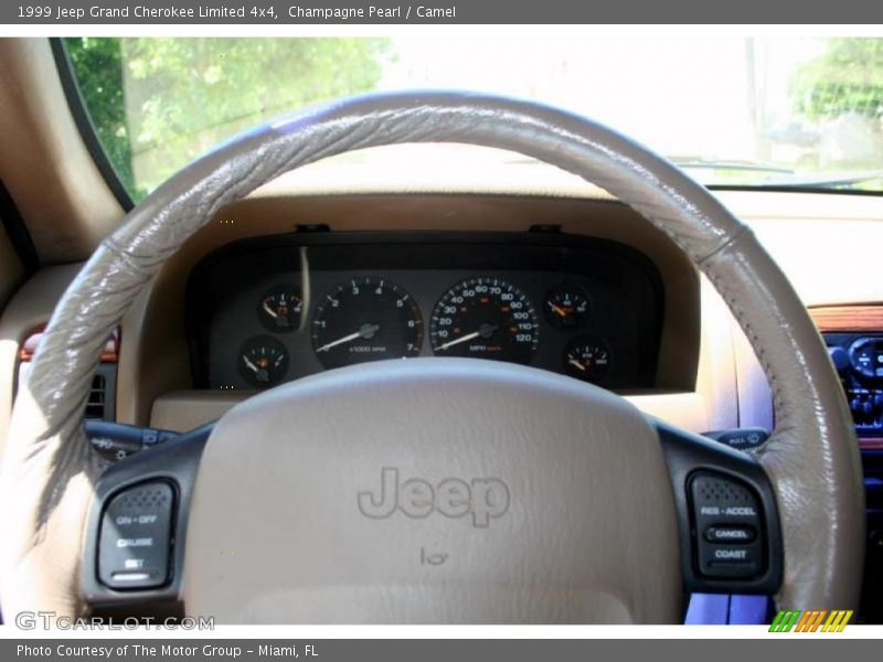 Champagne Pearl / Camel 1999 Jeep Grand Cherokee Limited 4x4