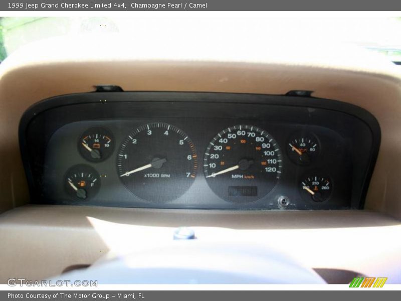 Champagne Pearl / Camel 1999 Jeep Grand Cherokee Limited 4x4