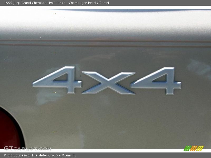 Champagne Pearl / Camel 1999 Jeep Grand Cherokee Limited 4x4