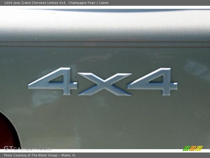 Champagne Pearl / Camel 1999 Jeep Grand Cherokee Limited 4x4