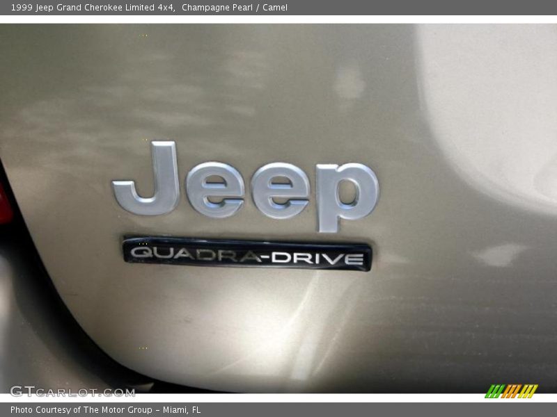 Champagne Pearl / Camel 1999 Jeep Grand Cherokee Limited 4x4