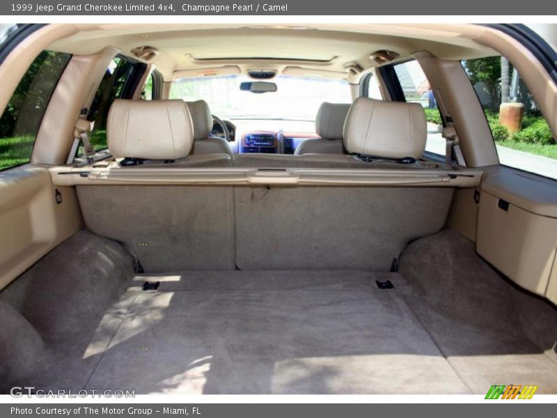 Champagne Pearl / Camel 1999 Jeep Grand Cherokee Limited 4x4