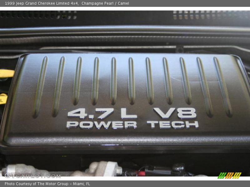 Champagne Pearl / Camel 1999 Jeep Grand Cherokee Limited 4x4