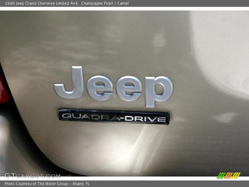 Champagne Pearl / Camel 1999 Jeep Grand Cherokee Limited 4x4