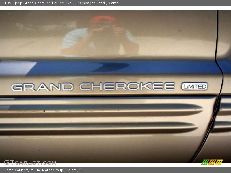 Champagne Pearl / Camel 1999 Jeep Grand Cherokee Limited 4x4