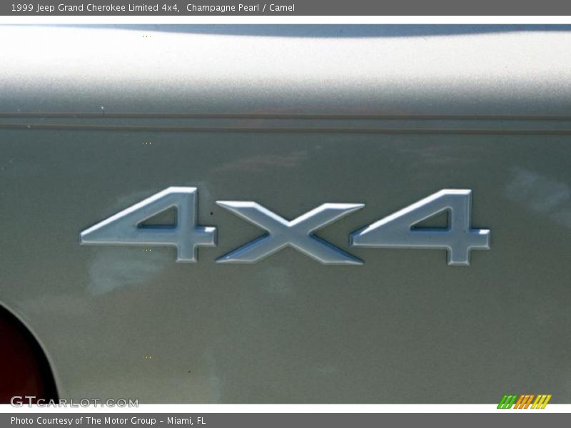 Champagne Pearl / Camel 1999 Jeep Grand Cherokee Limited 4x4