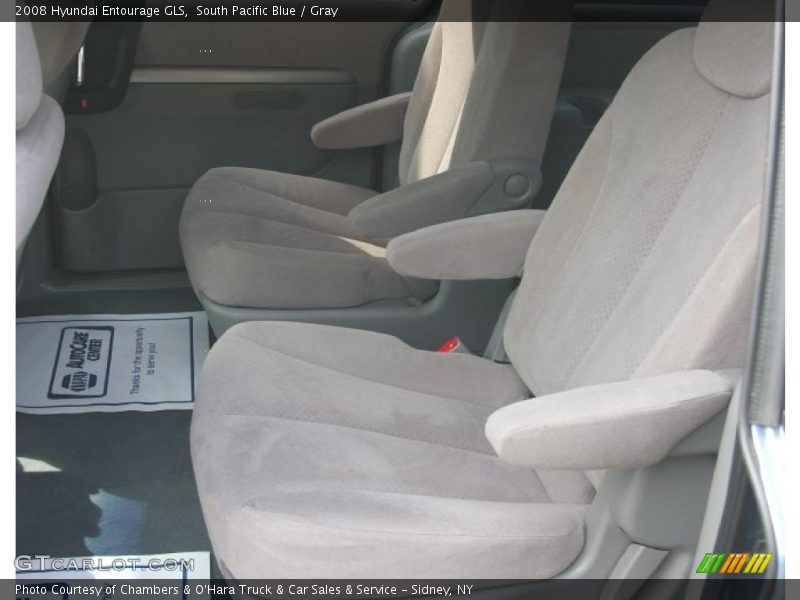 South Pacific Blue / Gray 2008 Hyundai Entourage GLS