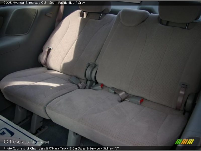 South Pacific Blue / Gray 2008 Hyundai Entourage GLS