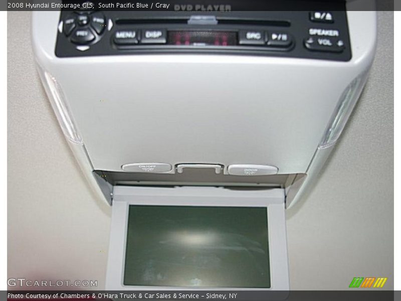 South Pacific Blue / Gray 2008 Hyundai Entourage GLS