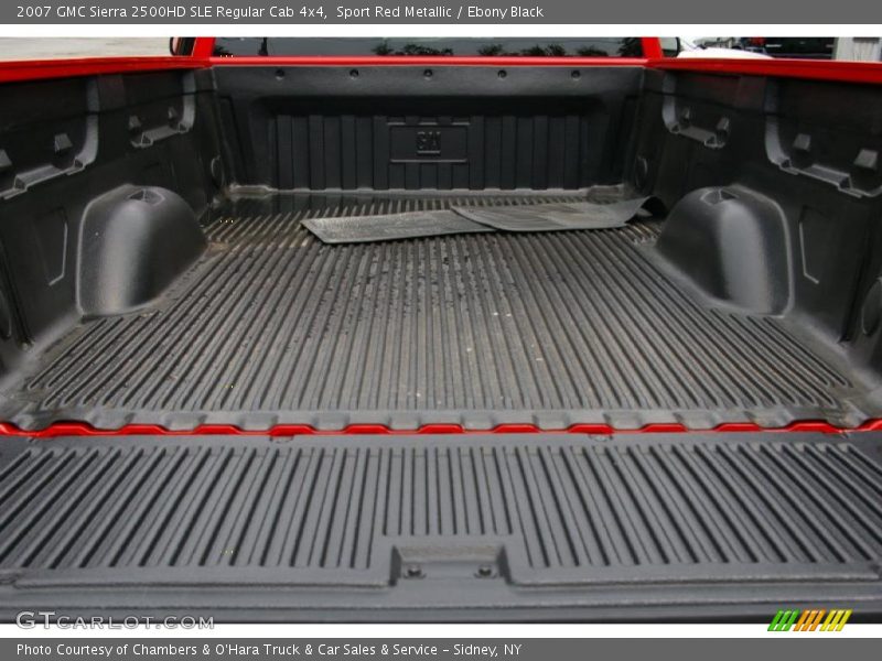 Sport Red Metallic / Ebony Black 2007 GMC Sierra 2500HD SLE Regular Cab 4x4