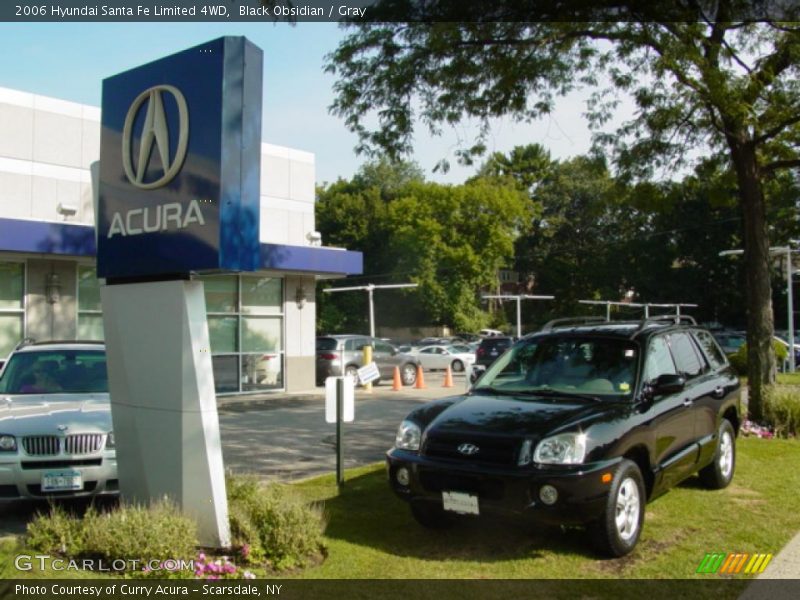 Black Obsidian / Gray 2006 Hyundai Santa Fe Limited 4WD