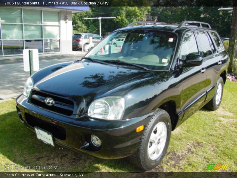 Black Obsidian / Gray 2006 Hyundai Santa Fe Limited 4WD