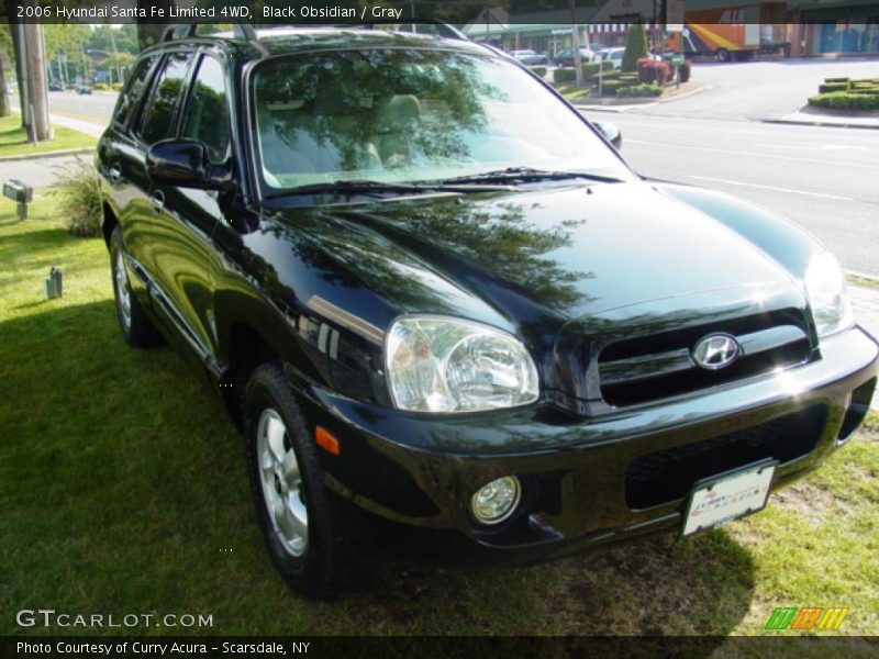 Black Obsidian / Gray 2006 Hyundai Santa Fe Limited 4WD