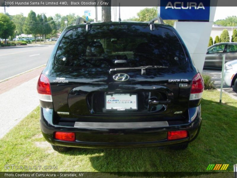 Black Obsidian / Gray 2006 Hyundai Santa Fe Limited 4WD