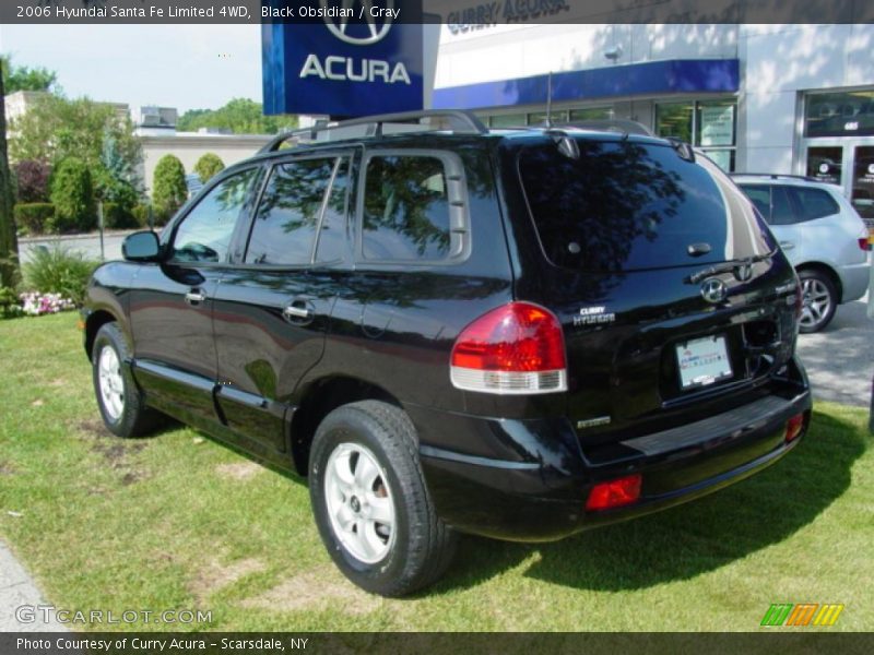 Black Obsidian / Gray 2006 Hyundai Santa Fe Limited 4WD