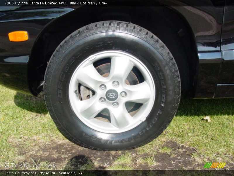 Black Obsidian / Gray 2006 Hyundai Santa Fe Limited 4WD