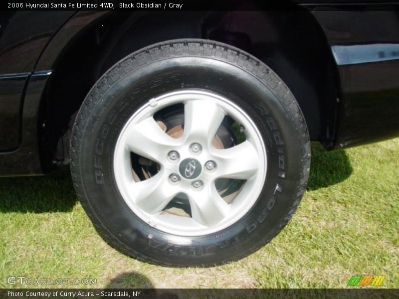 Black Obsidian / Gray 2006 Hyundai Santa Fe Limited 4WD