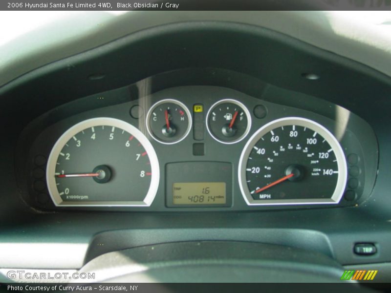 Black Obsidian / Gray 2006 Hyundai Santa Fe Limited 4WD