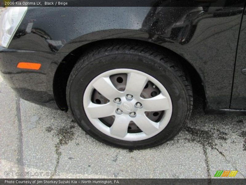 Black / Beige 2006 Kia Optima LX