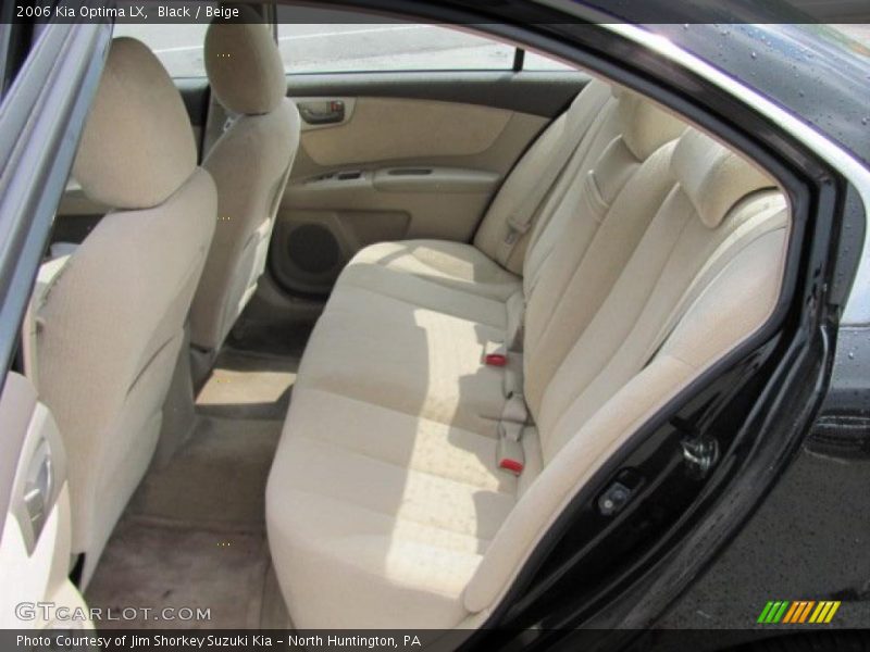 Black / Beige 2006 Kia Optima LX