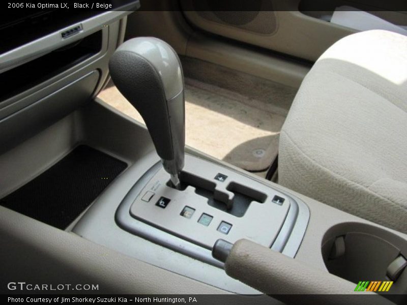 Black / Beige 2006 Kia Optima LX