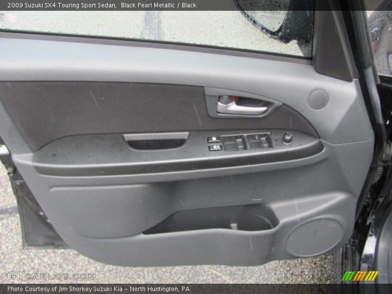Black Pearl Metallic / Black 2009 Suzuki SX4 Touring Sport Sedan
