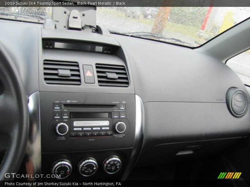 Black Pearl Metallic / Black 2009 Suzuki SX4 Touring Sport Sedan