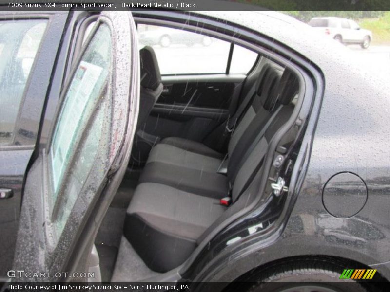 Black Pearl Metallic / Black 2009 Suzuki SX4 Touring Sport Sedan