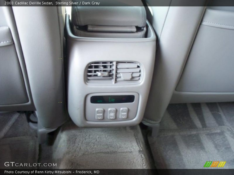 Sterling Silver / Dark Gray 2003 Cadillac DeVille Sedan