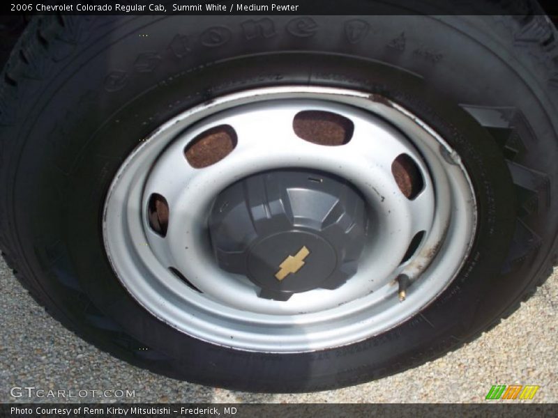 Summit White / Medium Pewter 2006 Chevrolet Colorado Regular Cab