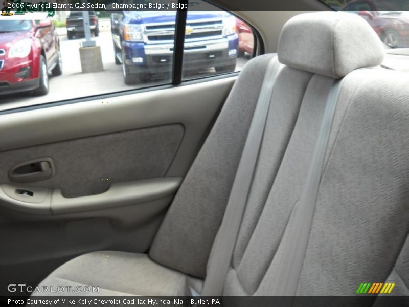 Champagne Beige / Beige 2006 Hyundai Elantra GLS Sedan