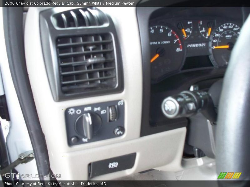 Summit White / Medium Pewter 2006 Chevrolet Colorado Regular Cab