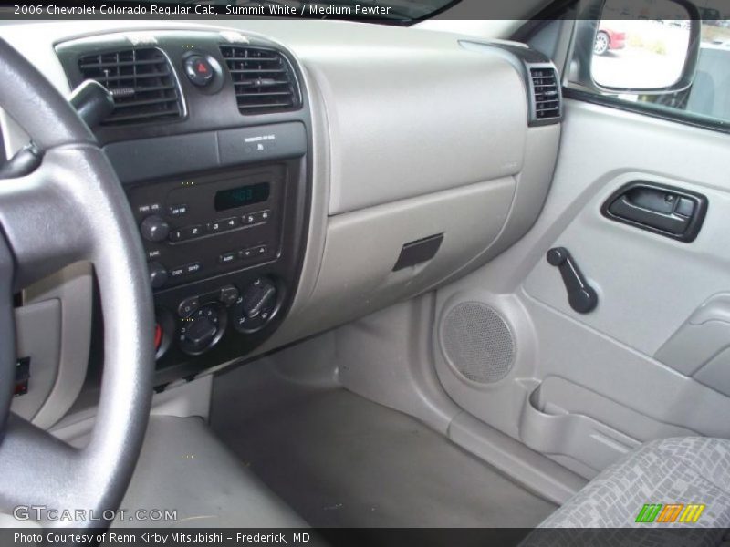 Summit White / Medium Pewter 2006 Chevrolet Colorado Regular Cab