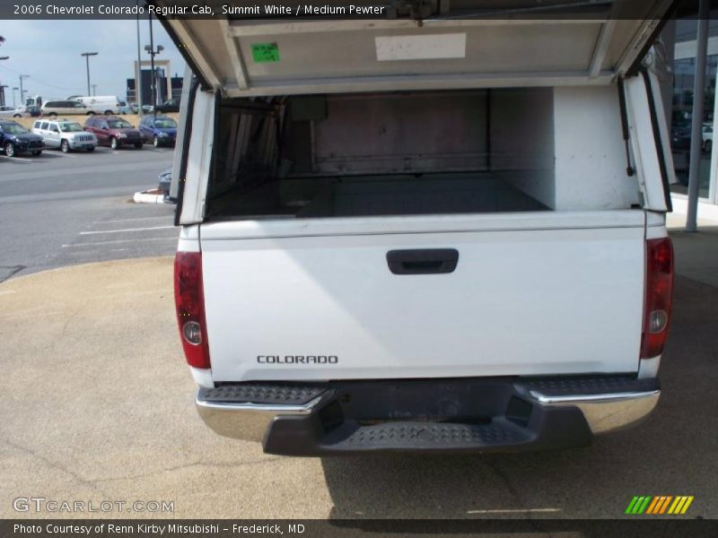 Summit White / Medium Pewter 2006 Chevrolet Colorado Regular Cab