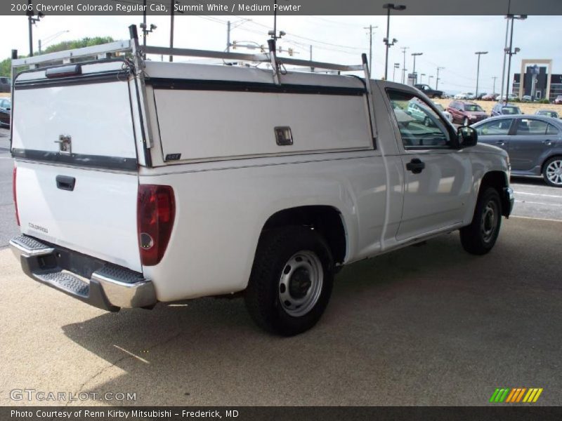 Summit White / Medium Pewter 2006 Chevrolet Colorado Regular Cab