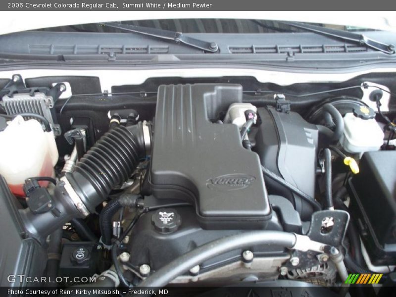 Summit White / Medium Pewter 2006 Chevrolet Colorado Regular Cab