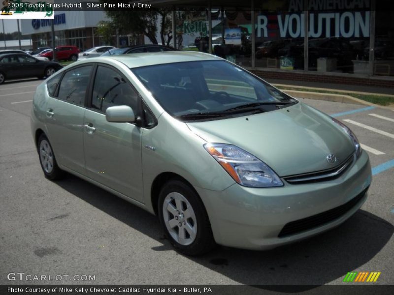 Silver Pine Mica / Gray 2008 Toyota Prius Hybrid