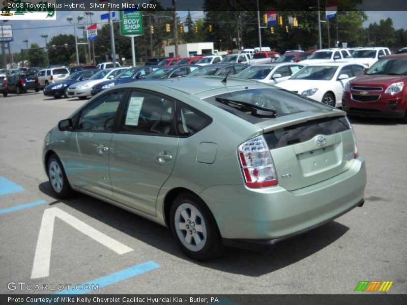 Silver Pine Mica / Gray 2008 Toyota Prius Hybrid