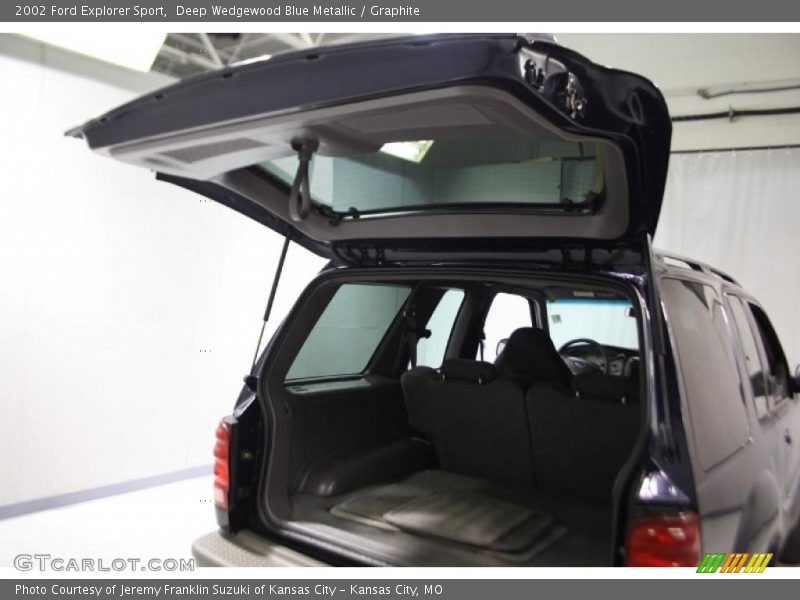 Deep Wedgewood Blue Metallic / Graphite 2002 Ford Explorer Sport