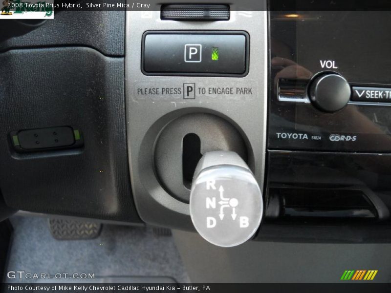 Silver Pine Mica / Gray 2008 Toyota Prius Hybrid