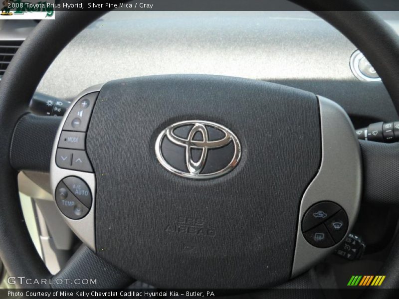 Silver Pine Mica / Gray 2008 Toyota Prius Hybrid