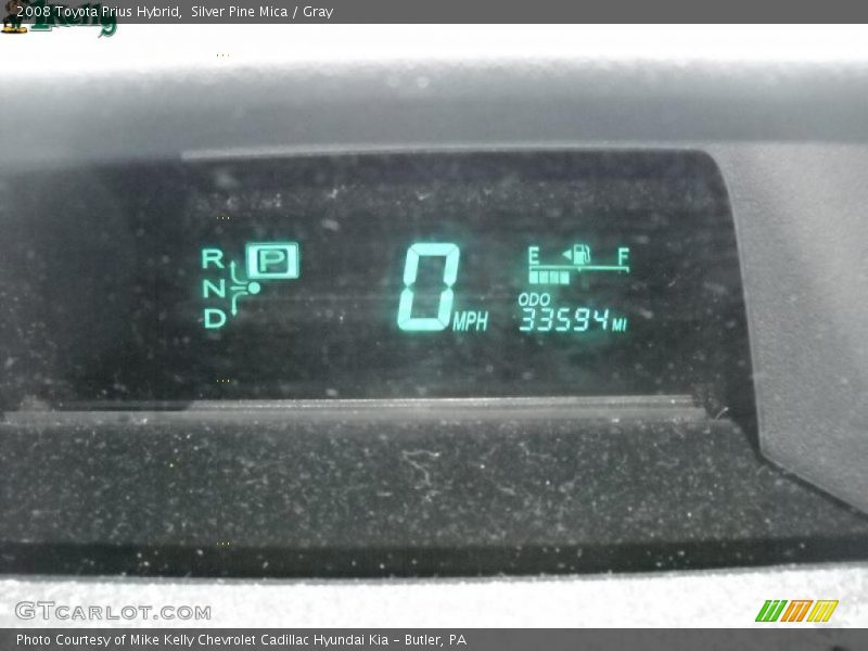 Silver Pine Mica / Gray 2008 Toyota Prius Hybrid