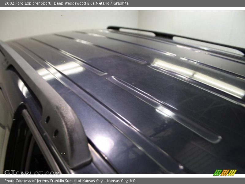 Deep Wedgewood Blue Metallic / Graphite 2002 Ford Explorer Sport