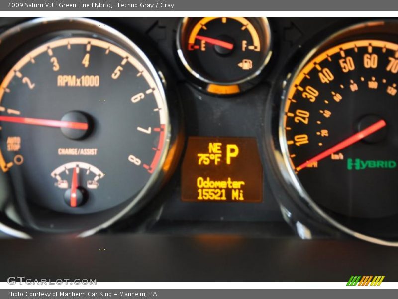 Techno Gray / Gray 2009 Saturn VUE Green Line Hybrid
