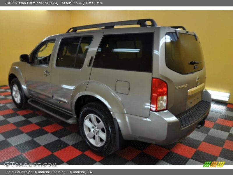 Desert Stone / Cafe Latte 2008 Nissan Pathfinder SE 4x4