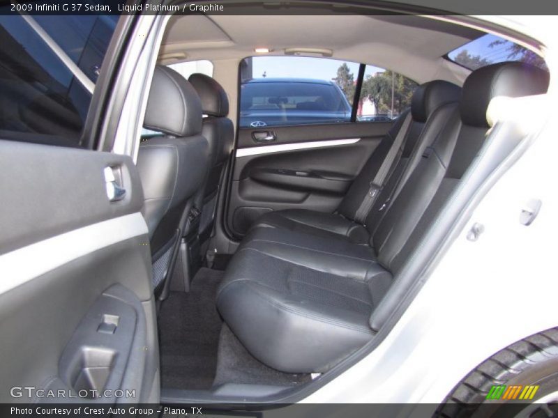 Liquid Platinum / Graphite 2009 Infiniti G 37 Sedan