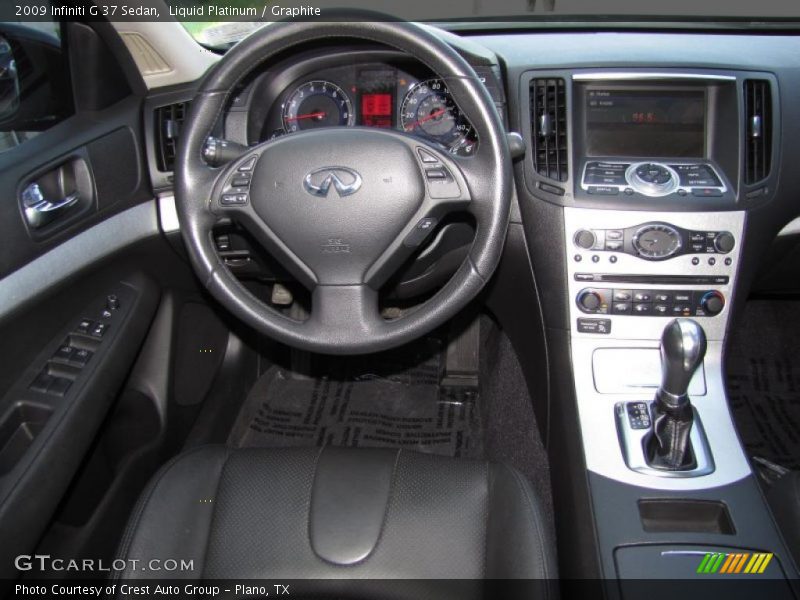 Liquid Platinum / Graphite 2009 Infiniti G 37 Sedan
