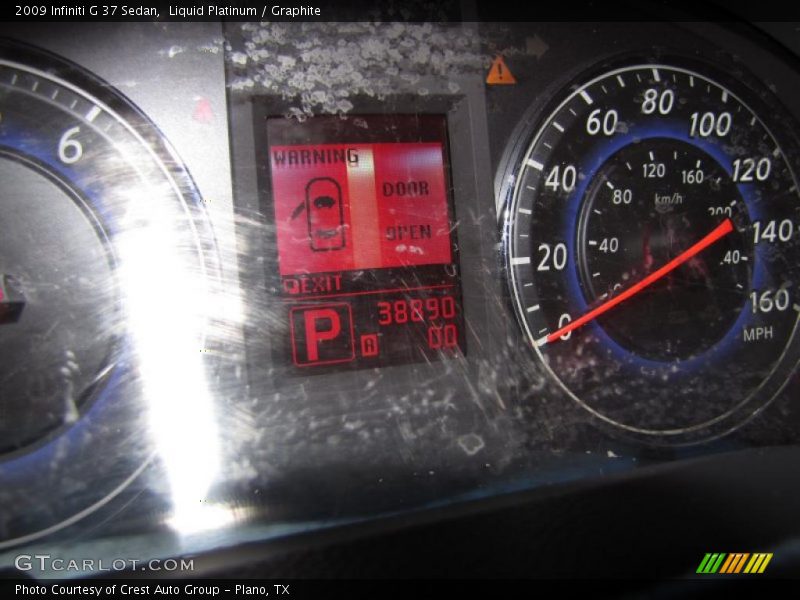 Liquid Platinum / Graphite 2009 Infiniti G 37 Sedan