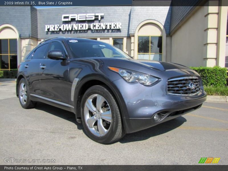 Blue Slate / Graphite 2009 Infiniti FX 35